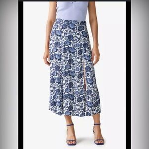 & Other Stories printed midi skirt